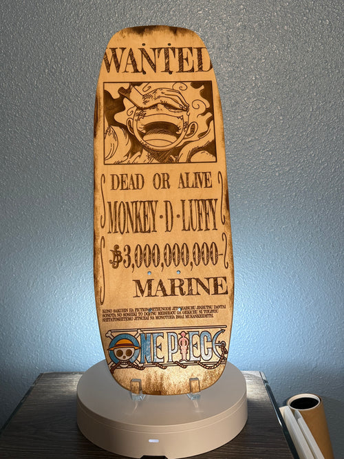 One Piece: Monkey D Luffy (Gear 5) Wanted Poster – Remixed Designs