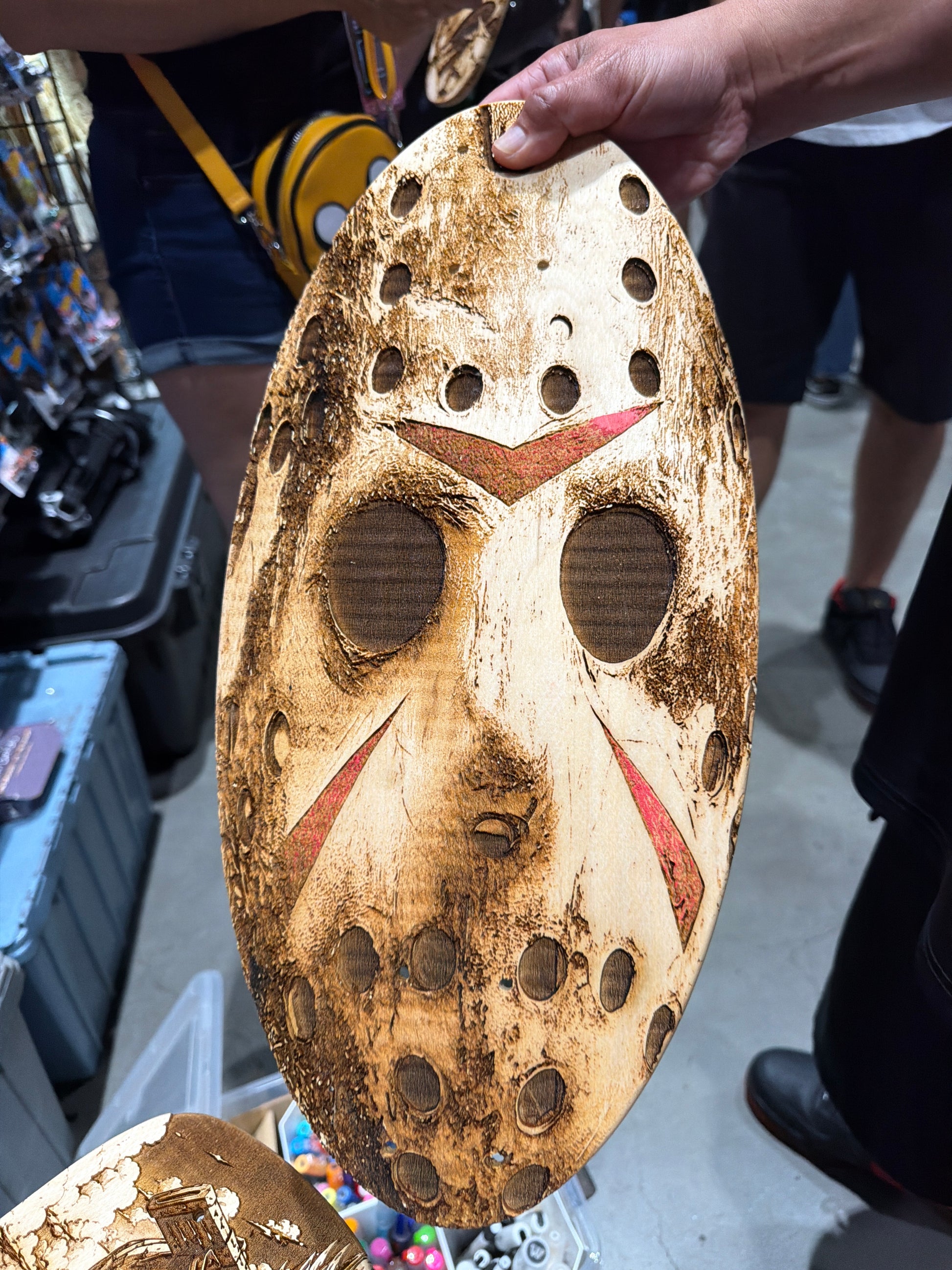 Signed Jason Mask