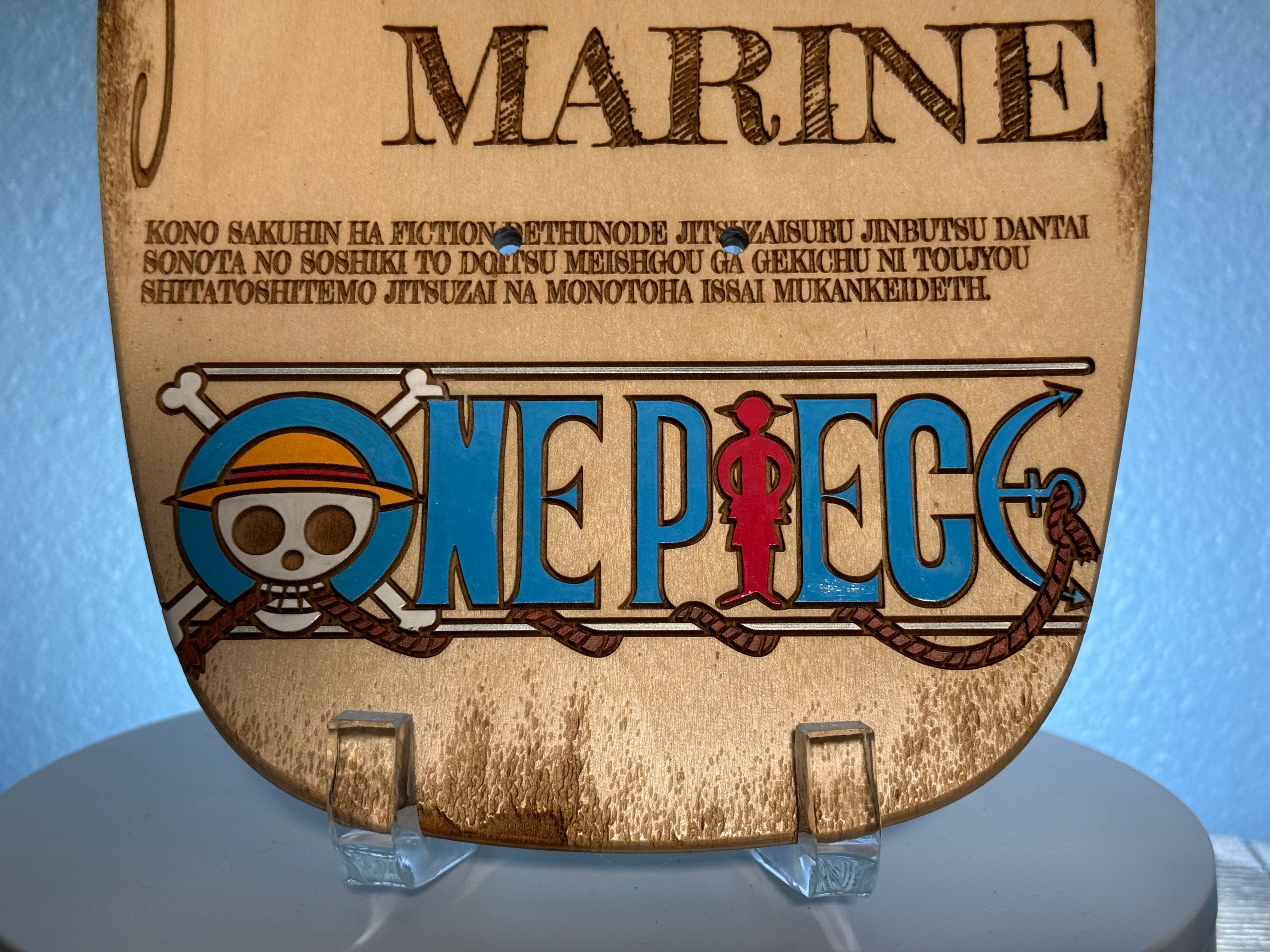 One Piece: Monkey D Luffy (Gear 5) Wanted Poster – Remixed Designs