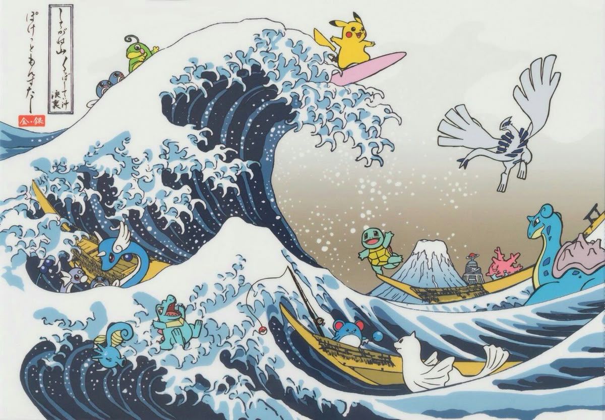 Great Wave x Pokemon Design