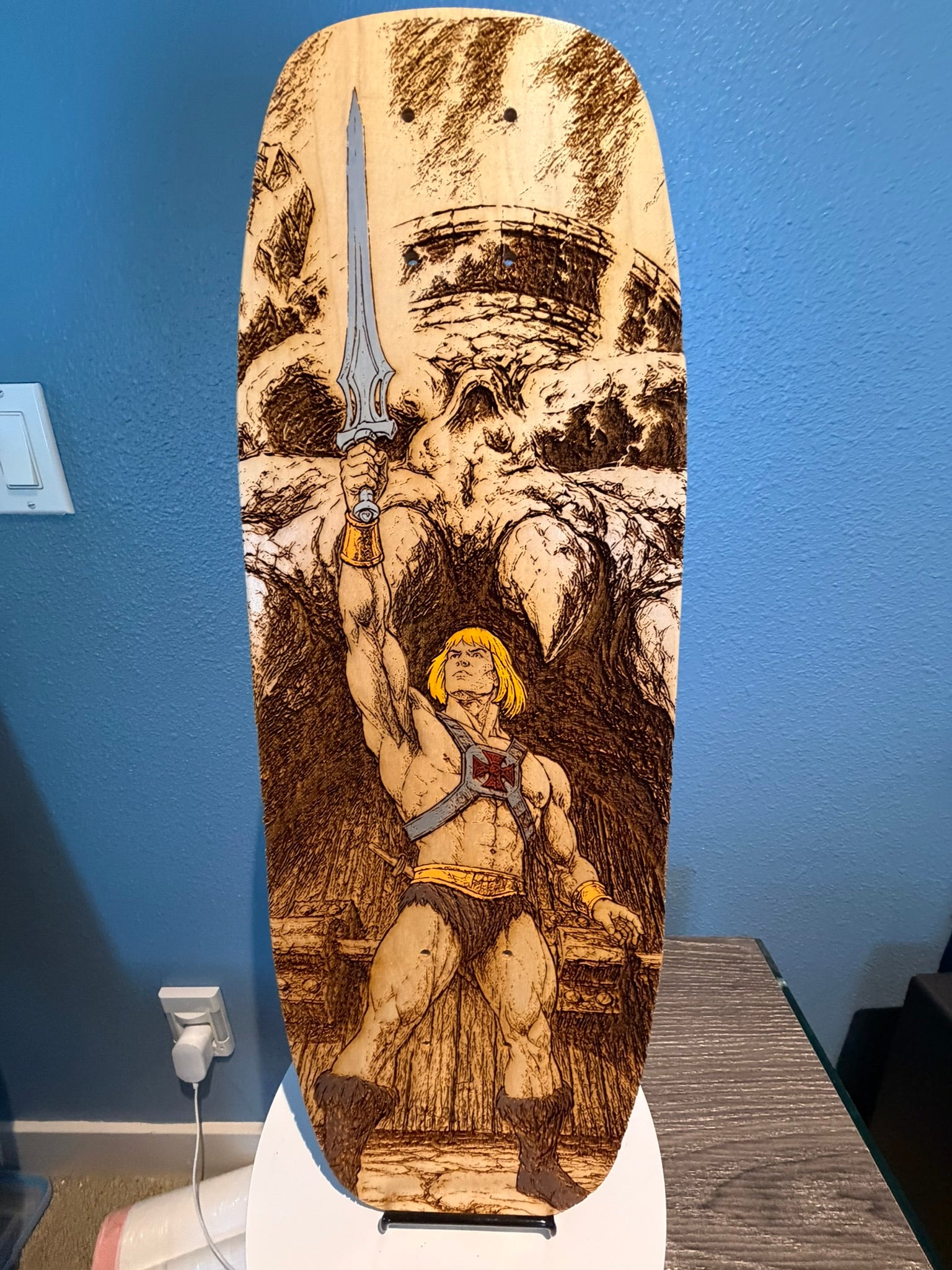 PRESALE - He-Man Transformation in front of Castle Grayskull