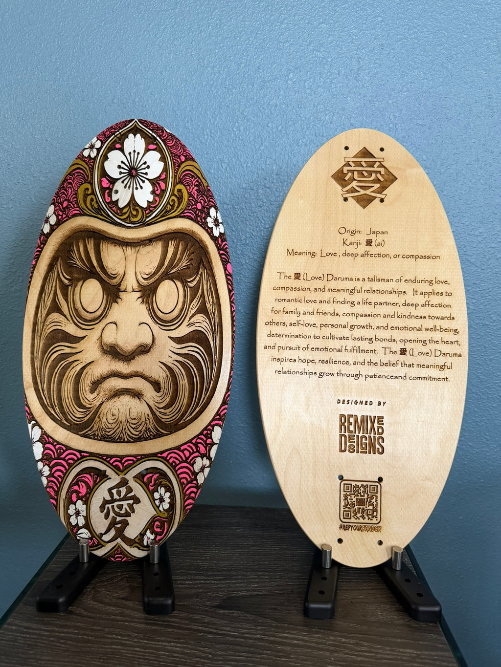 Japanese Daruma Doll - Love