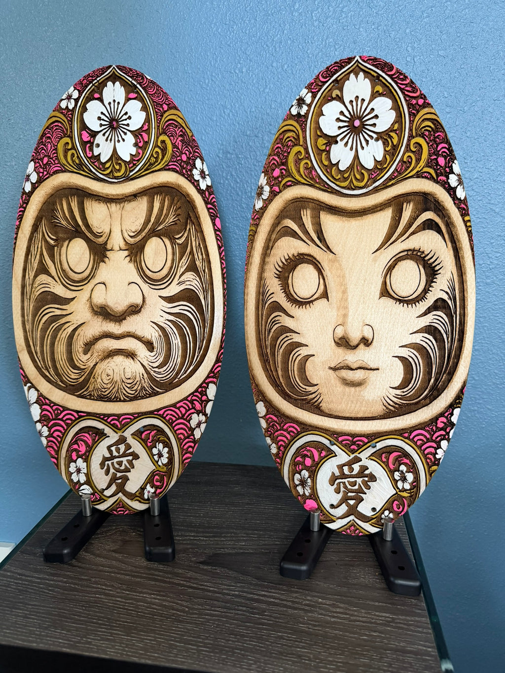 Japanese Daruma Doll - Love