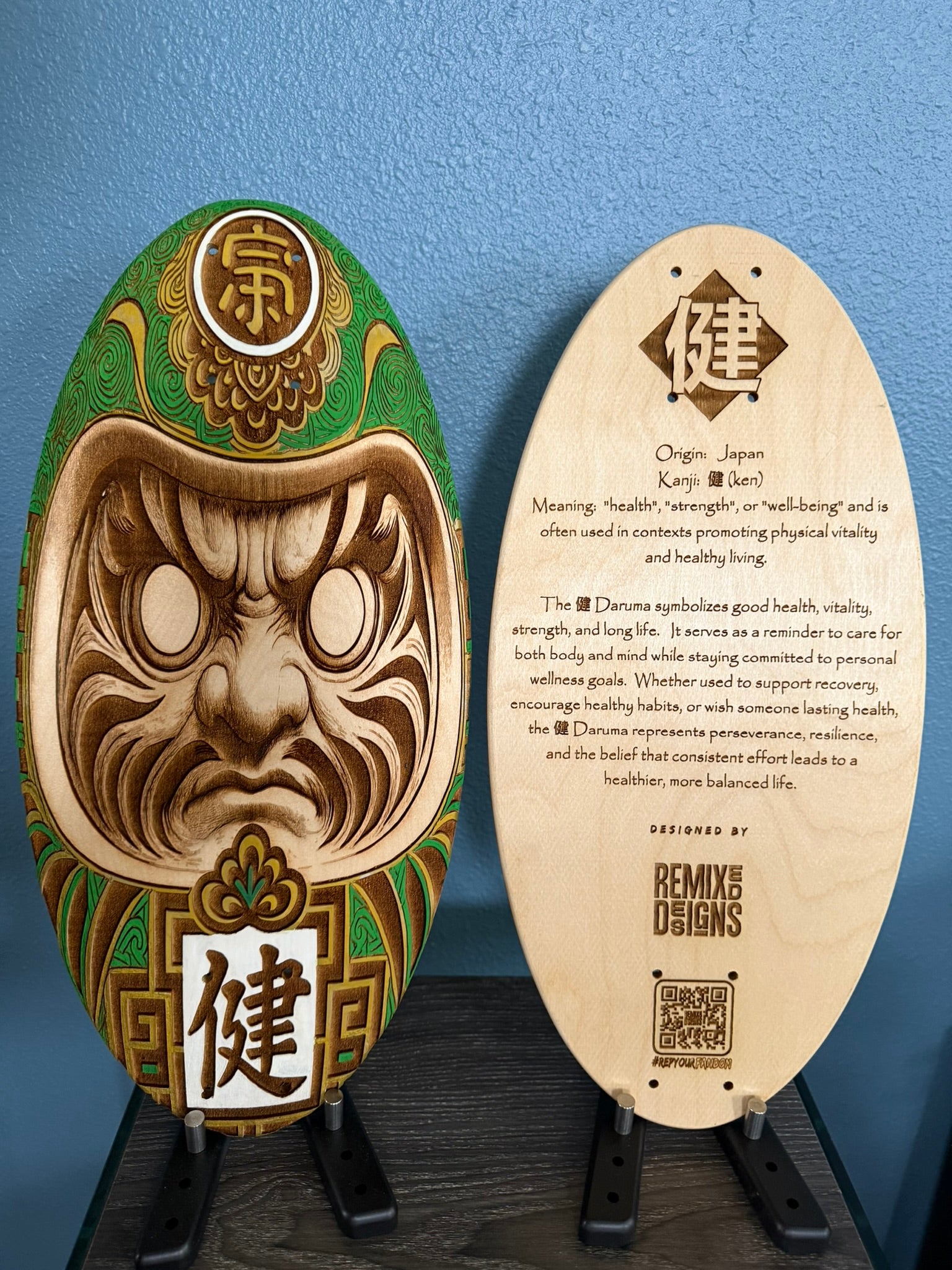 Japanese Daruma Doll - Health