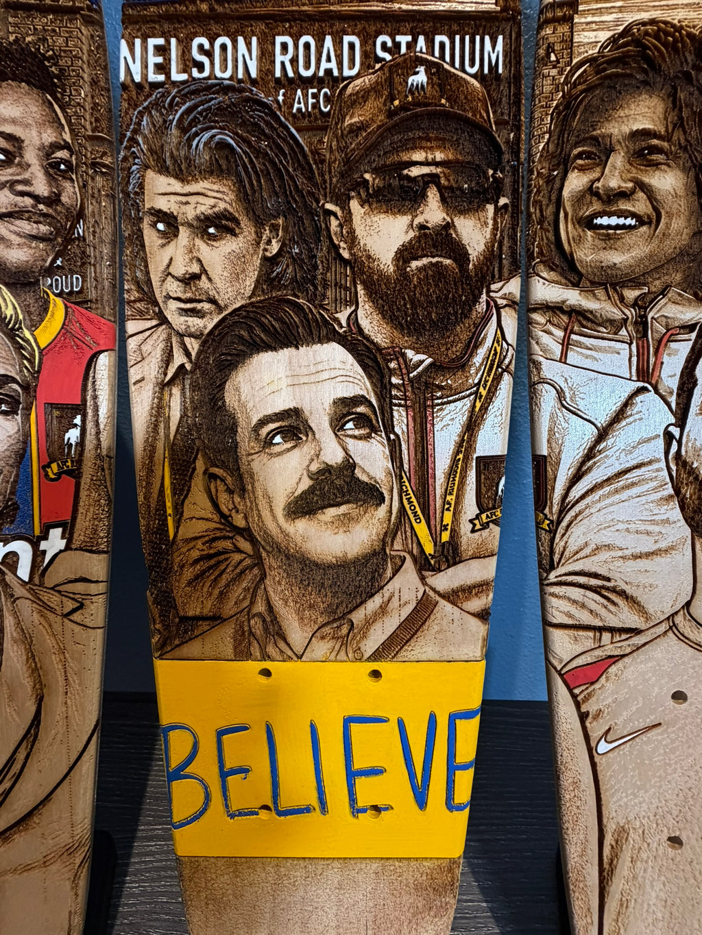 Mini Cruiser - Ted Lasso Triptych