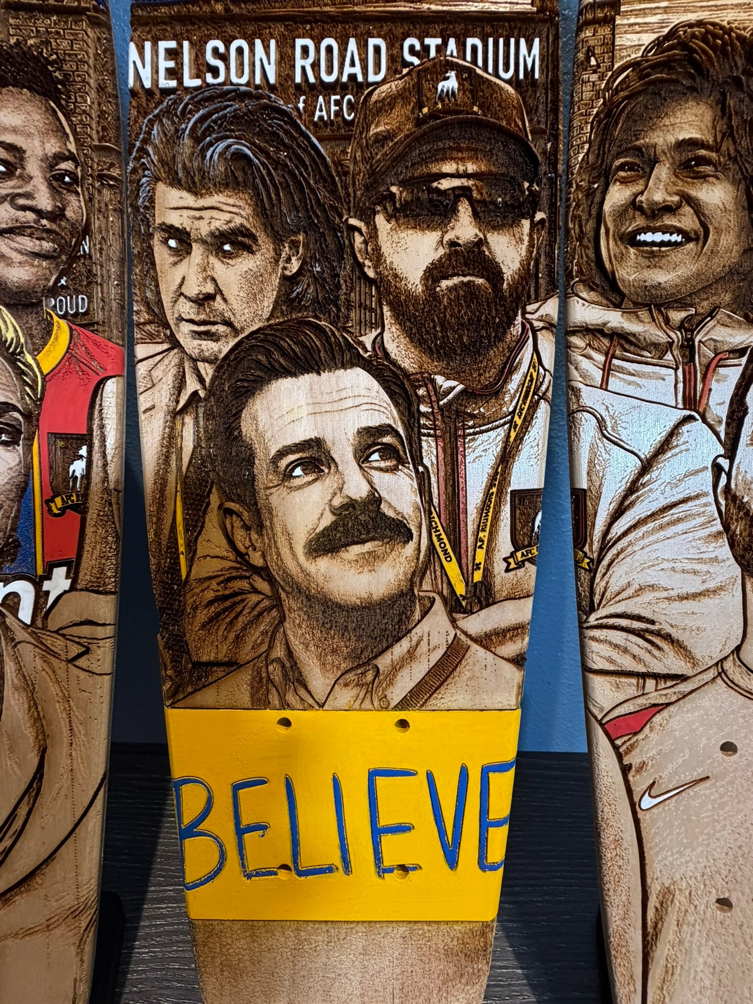 Mini Cruiser - Ted Lasso Triptych