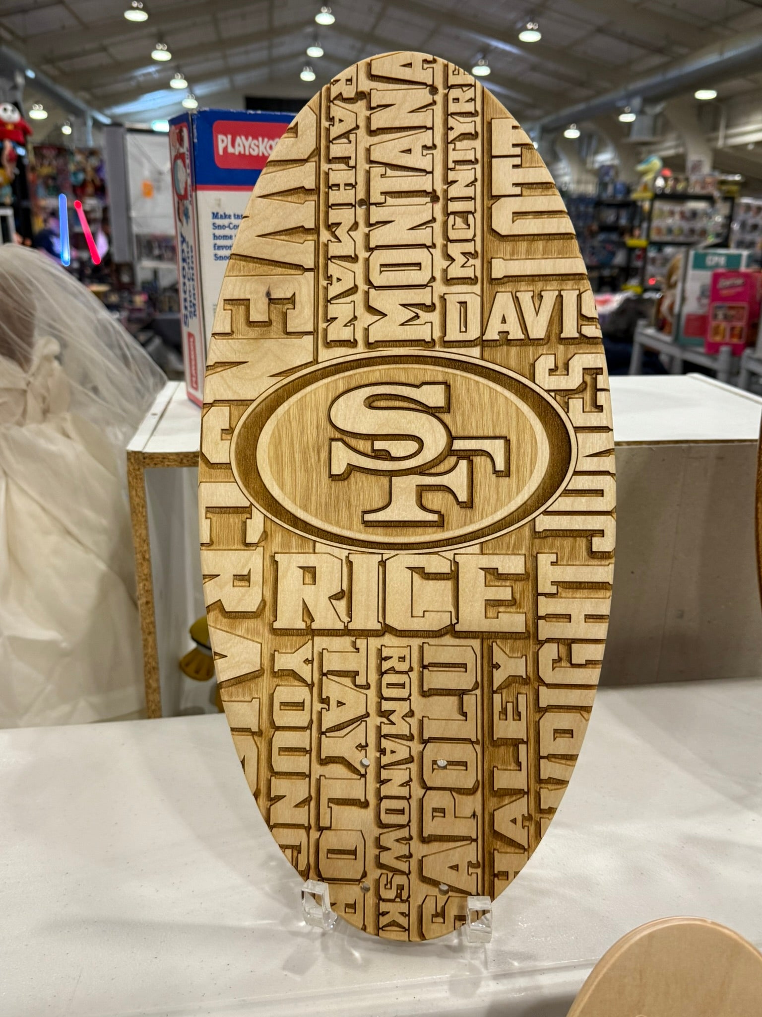 1989 Niners Board - The Greatest Niner Line Up