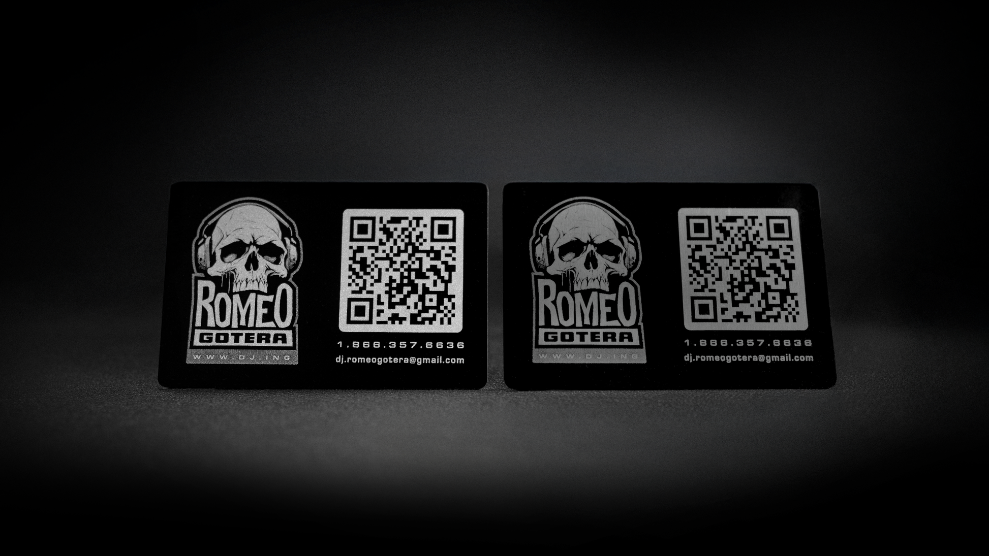 Aluminum Metal Business Cards (QTY: 100)