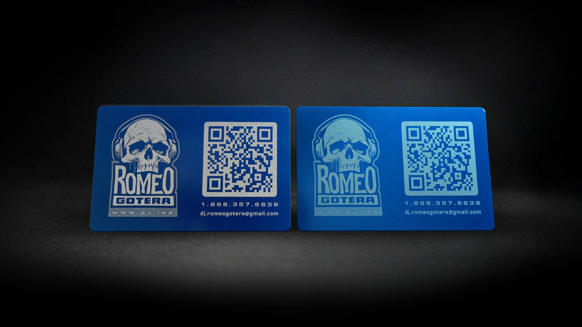 Aluminum Metal Business Cards (QTY: 100)