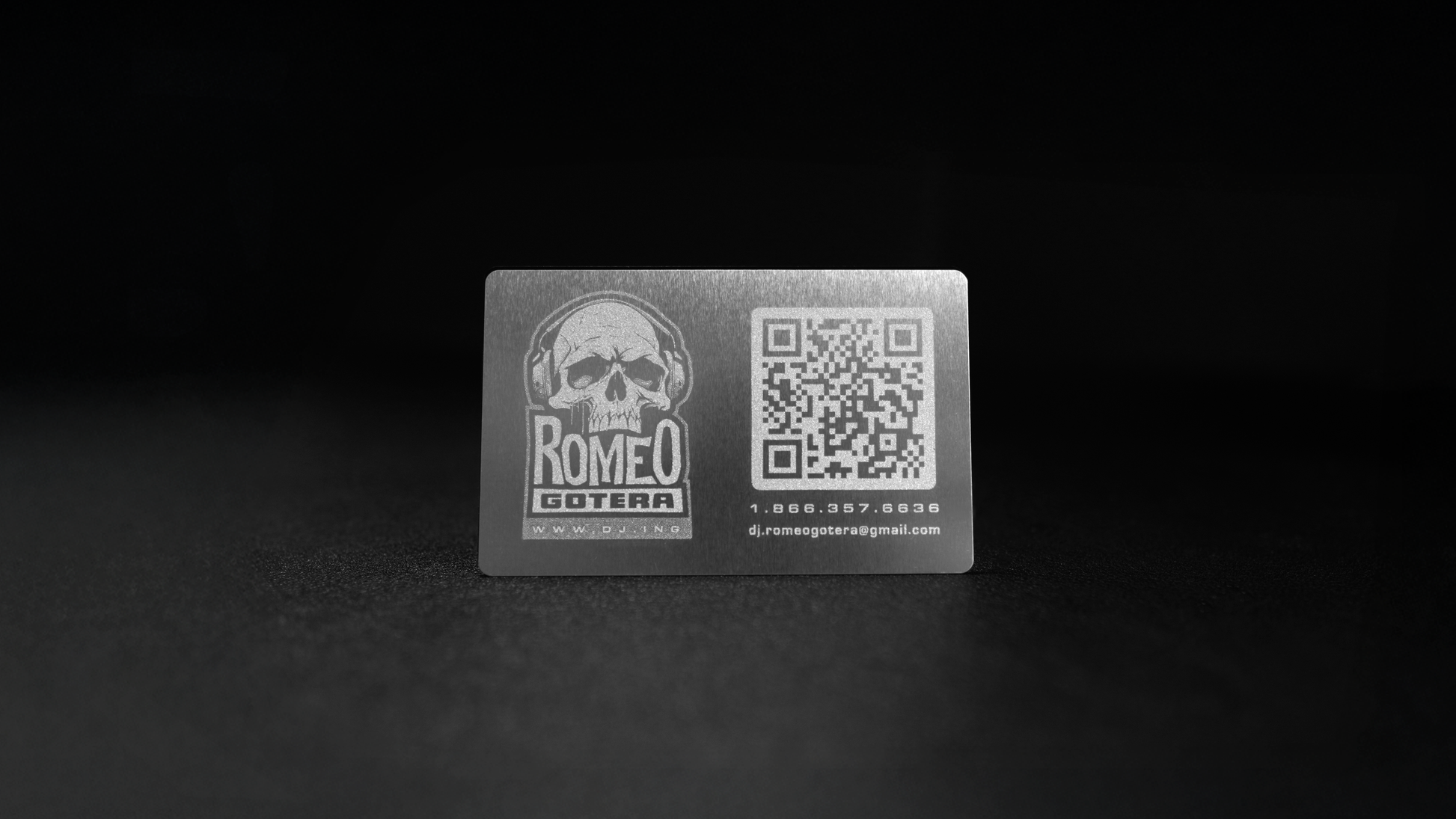 Aluminum Metal Business Cards (QTY: 100)