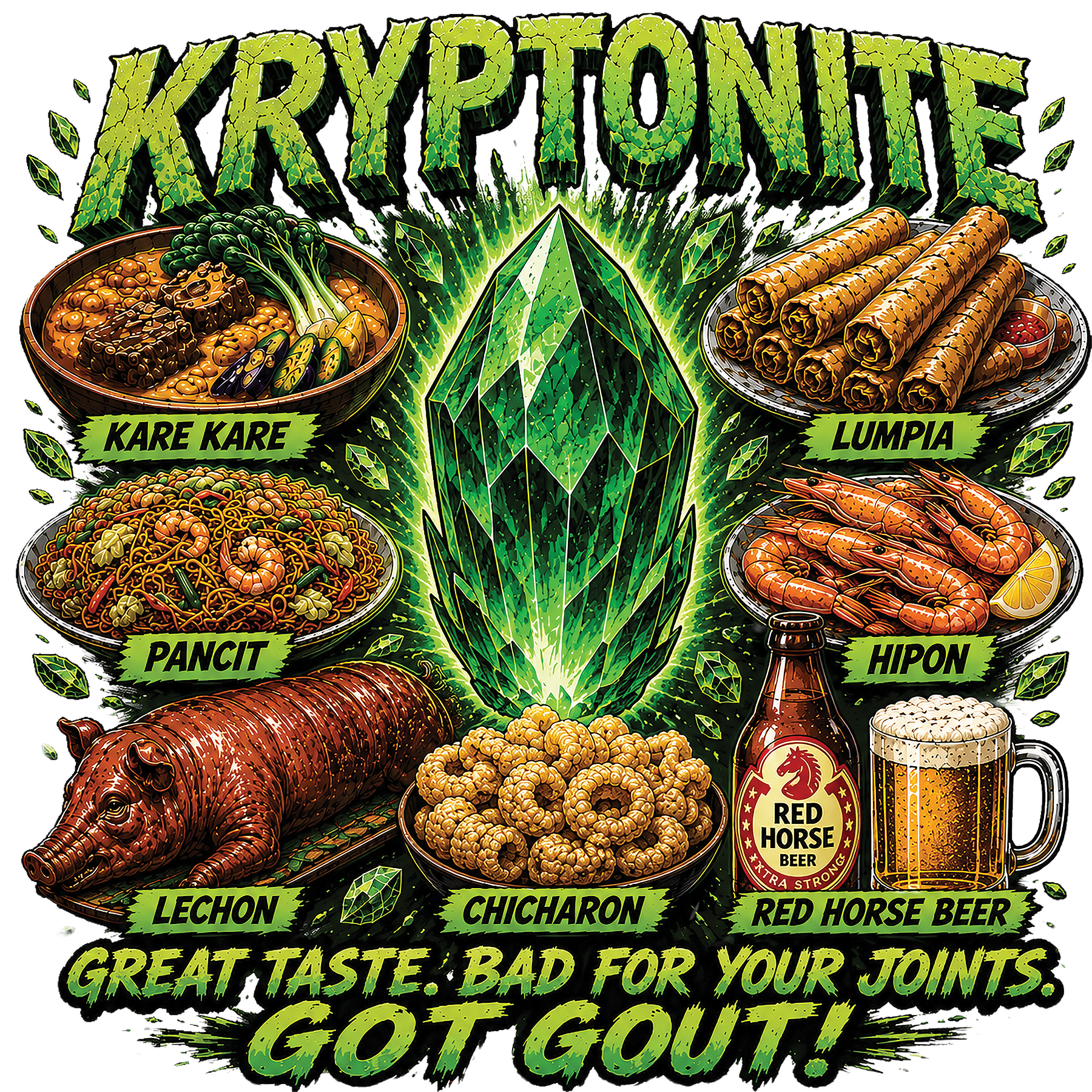 The Gout Kryptonite Design